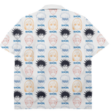 JJK First Years All Over Print Button Up (White)