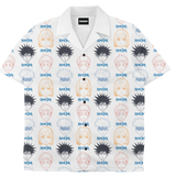 JJK First Years All Over Print Button Up (White)